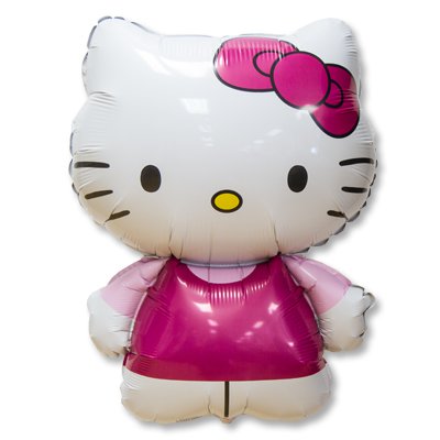 Шар фигура Hello Kitty розовая 1207-1999