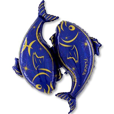 Г Зодиак Рыбы синий 1207-2023
