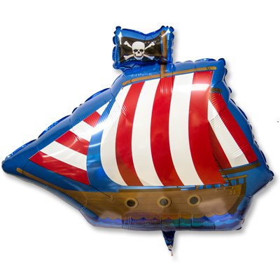 Шар фигура Пиратский фрегат 1207-2464