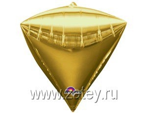 А 3D АЛМАЗ Б/РИС 17" Металлик Gold 1209-0033